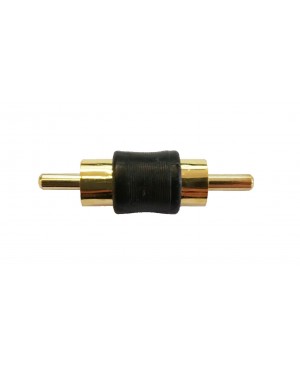 Male To Male Gold Plated RCA Adapter - 24 PCS